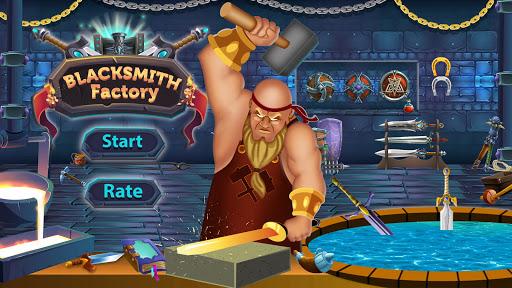 Blacksmith Factory Craft Games - Gameplay image of android game