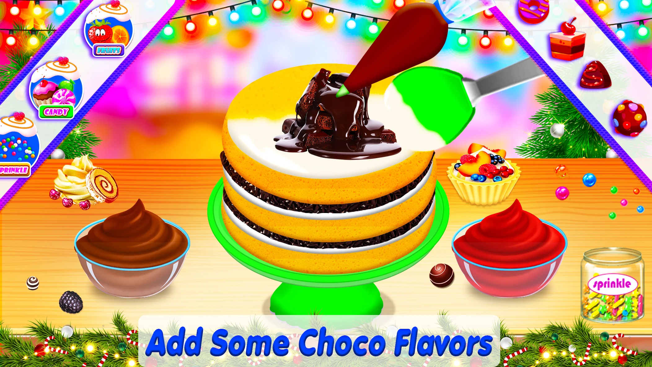 برنامه Cake Maker Cooking Cake Games - دانلود