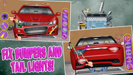 Sports Car Builder Factory - Gameplay image of android game