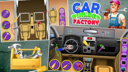 Sports Car Builder Factory - Gameplay image of android game
