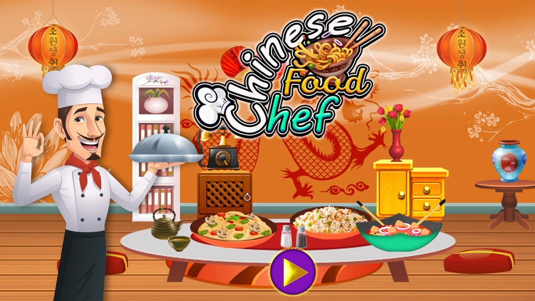 Chinese Food: Asian Kitchen - Gameplay image of android game
