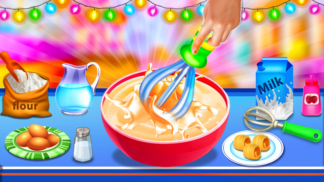 Cake Baking: Cooking Games 2D - Gameplay image of android game