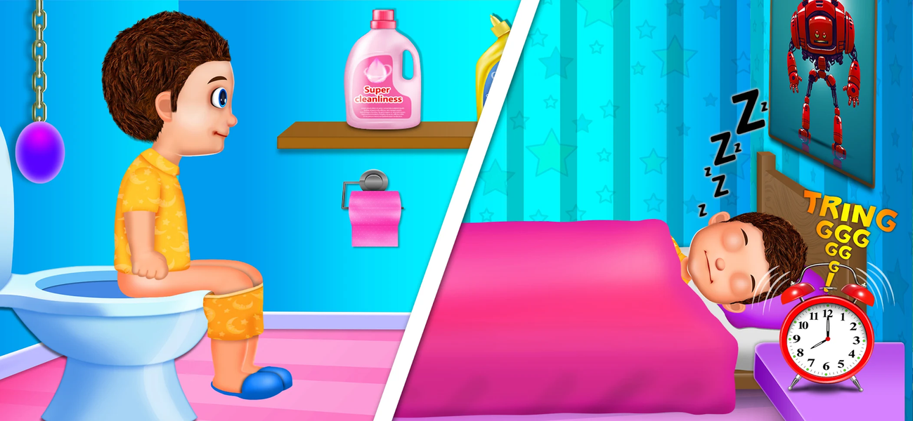 Emma Back To School Life Games - Gameplay image of android game