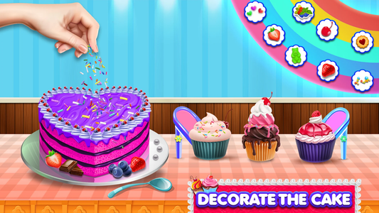 برنامه Cake Maker Cooking Cake Games - دانلود
