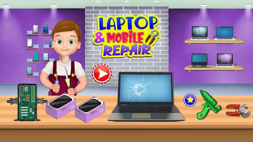 Mobile Phone Repair Shop Game - Gameplay image of android game