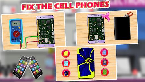 Mobile Phone Repair Shop Game - Gameplay image of android game