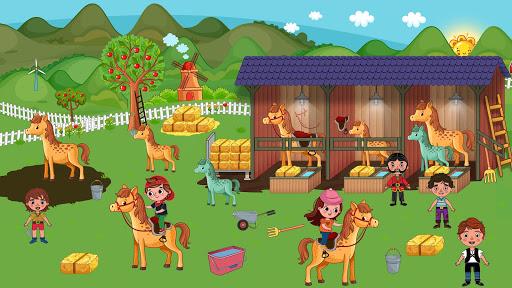 Pretend Play Farm Village Life - Gameplay image of android game