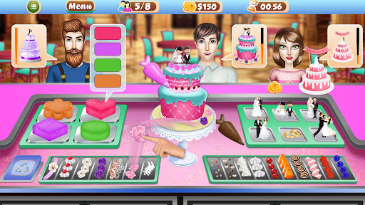 Chocolate Wedding Cake Factory :Dessert Maker Game para Android