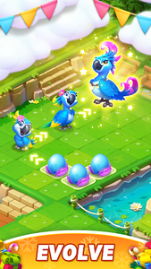 Fantasy Merge Zoo - Gameplay image of android game