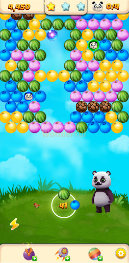 Bubble Panda : Fruits Blast - عکس بازی موبایلی اندروید