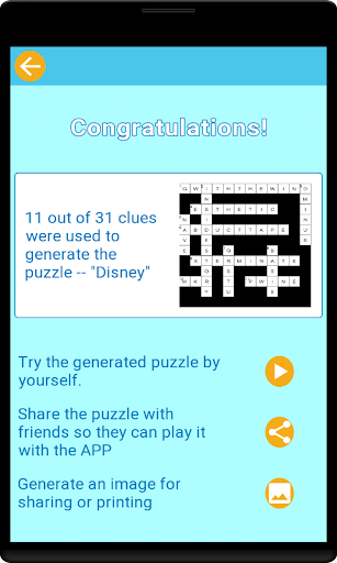 Wordapp: Crossword Maker - Image screenshot of android app