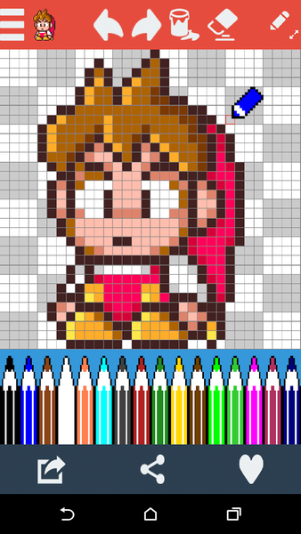Instapix: Pixel Art Editor - Image screenshot of android app