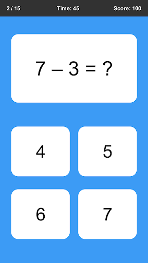 Math Game - عکس بازی موبایلی اندروید