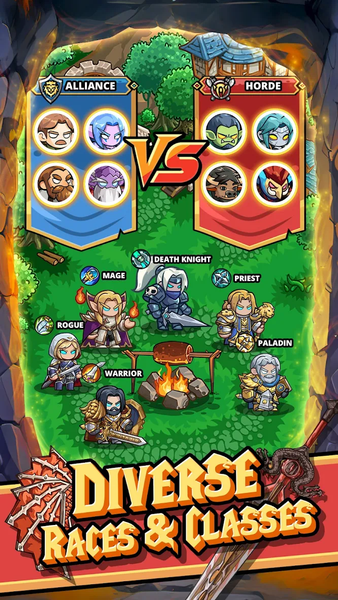 Mini Legion: Warband - Gameplay image of android game