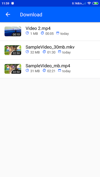MVP - Minimalist Video Player - عکس برنامه موبایلی اندروید