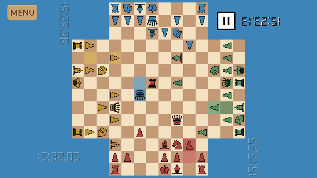 4 Player Chess - Gameplay image of android game