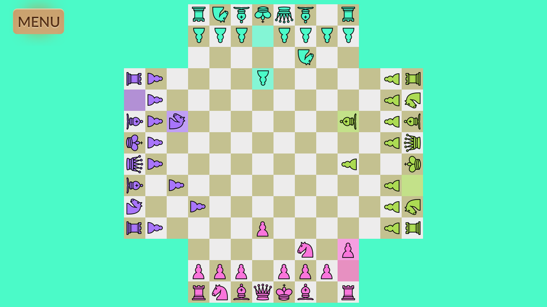 4 Player Chess - عکس بازی موبایلی اندروید