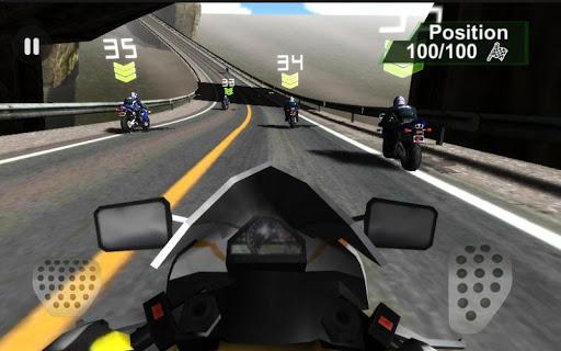 Speed Moto Racing - Gameplay image of android game