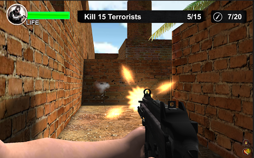 Extreme Shooter - Shooting HD - Gameplay image of android game