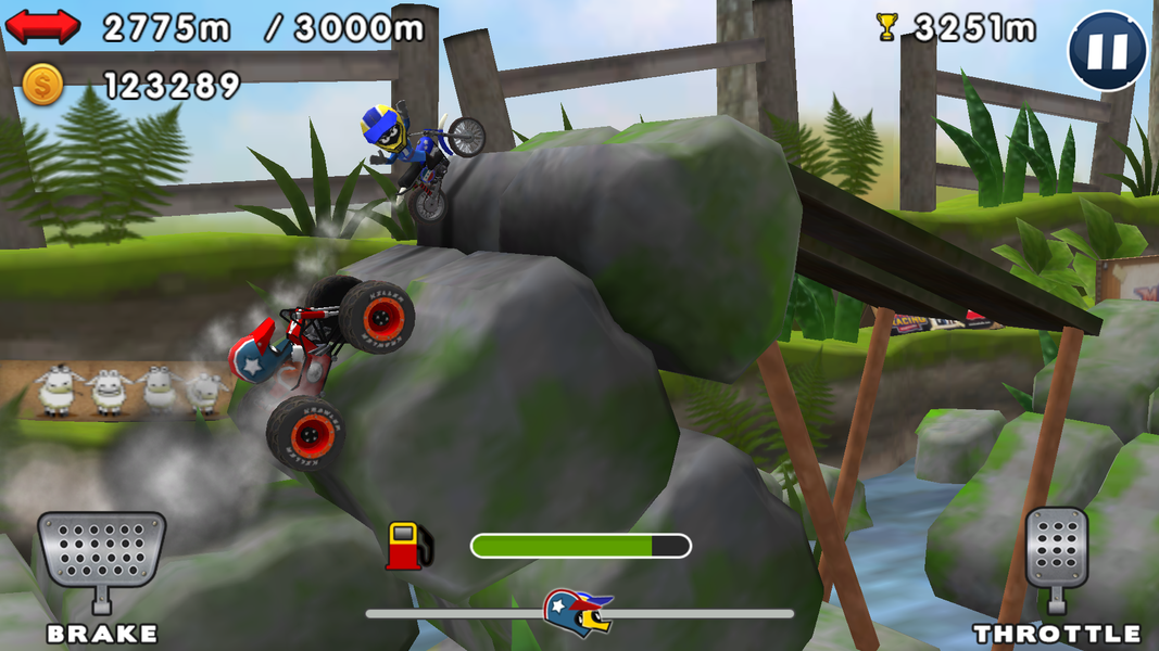 Mini Racing Adventures - Gameplay image of android game