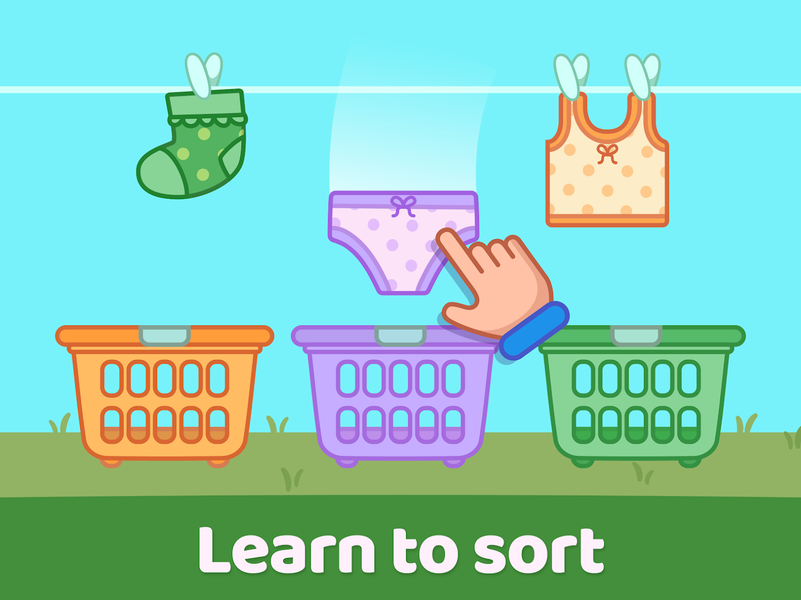 Toddler Baby educational games - عکس بازی موبایلی اندروید