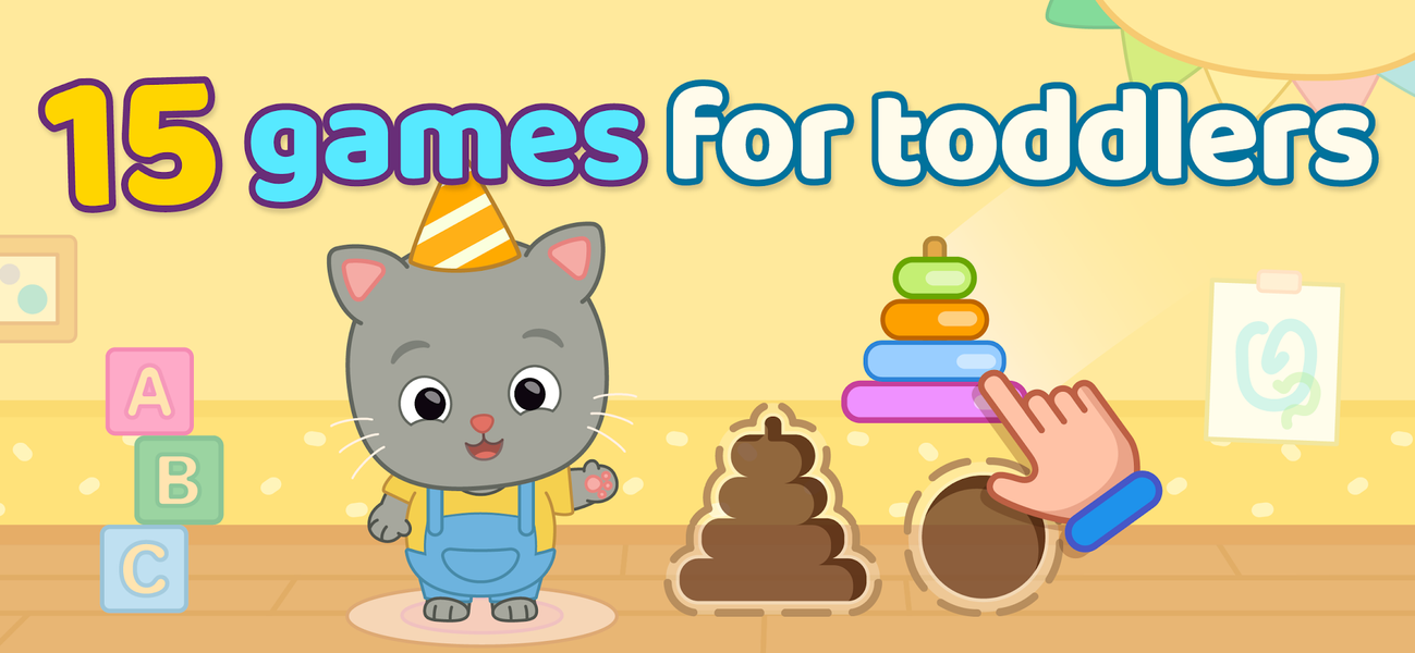 Toddler Baby educational games - Gameplay image of android game
