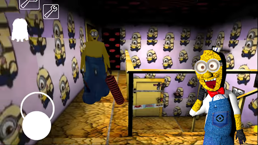 Yellow Granny Horror 2 :Scary - Gameplay image of android game