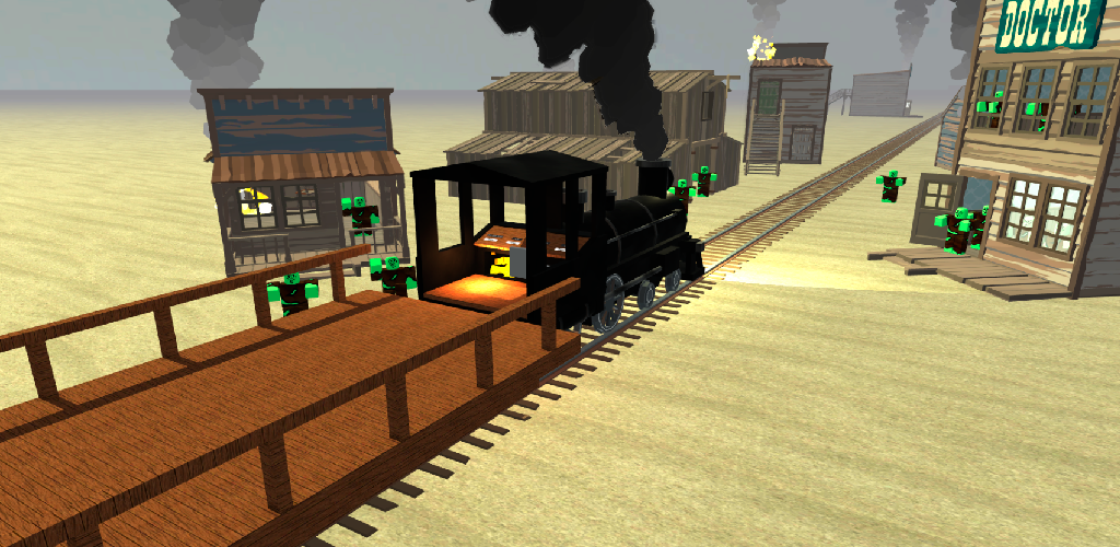 Zombie Dead Rails: Train Ride - Gameplay image of android game