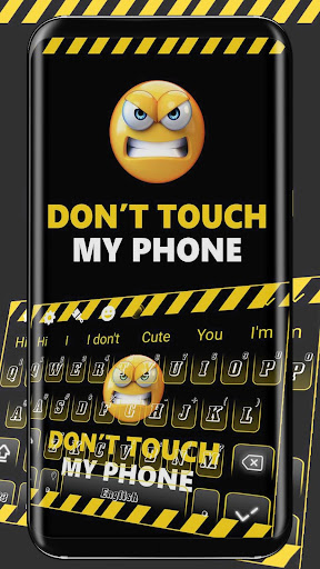 Dont touch my phone wallpaper by HelloGoBoy  Download on ZEDGE  5743