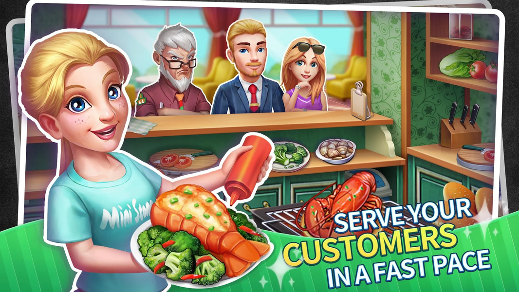 My Restaurant Empire-Deco Game - Gameplay image of android game