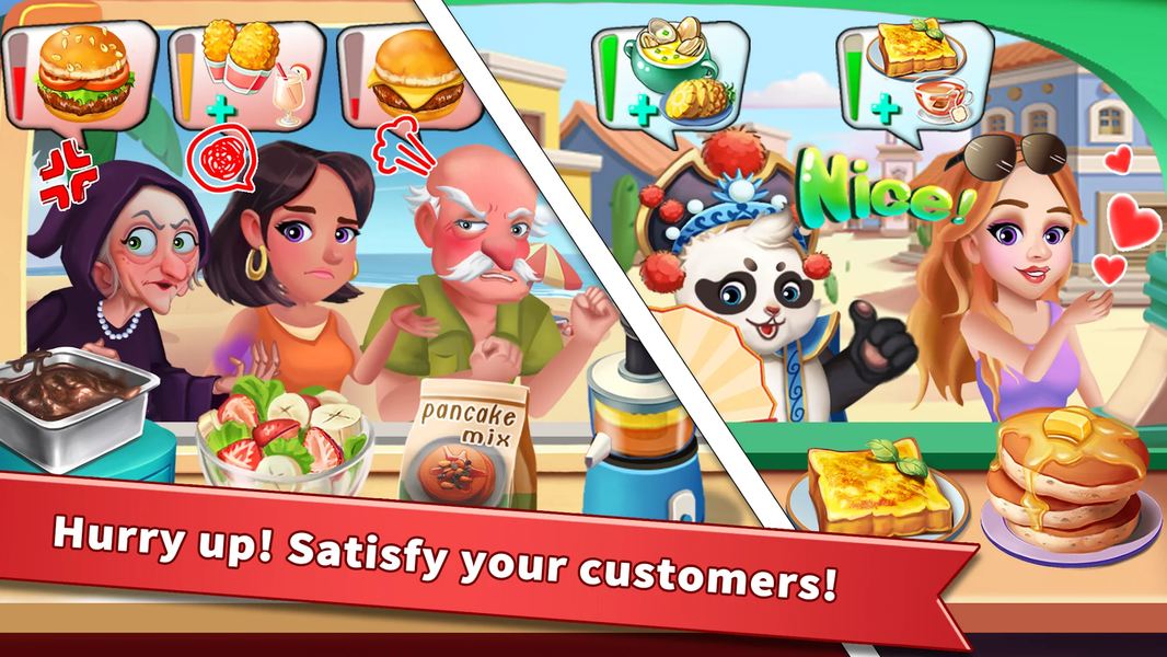 Rising Super Chef - Cook Fast - عکس بازی موبایلی اندروید