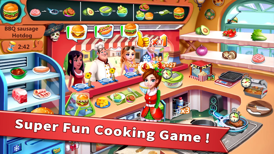 Rising Super Chef - Cook Fast - عکس بازی موبایلی اندروید