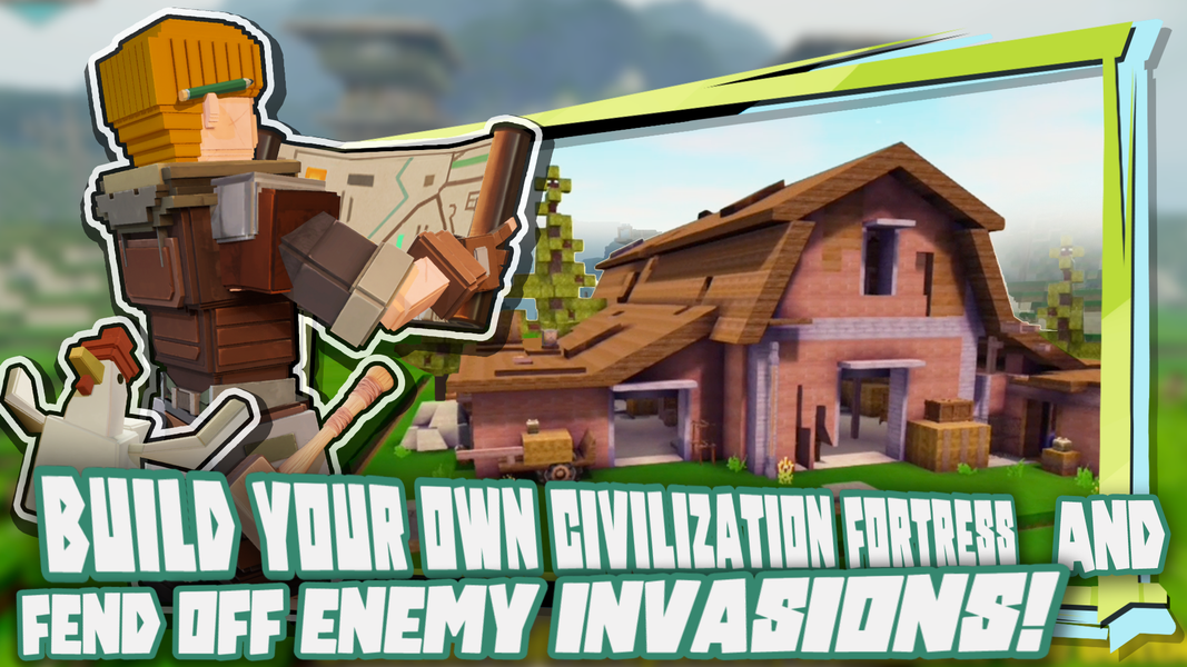 AshCraft: Frontier - عکس بازی موبایلی اندروید