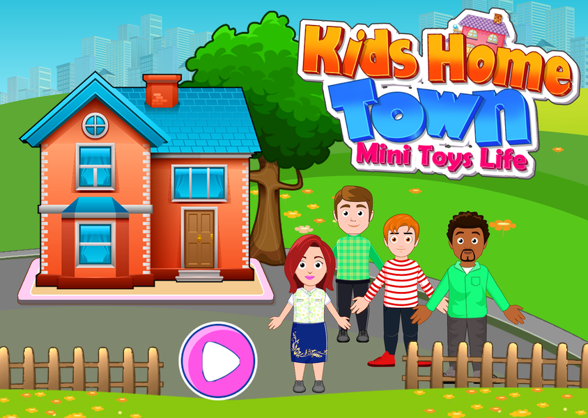 My Home City Town: Family Life - Gameplay image of android game