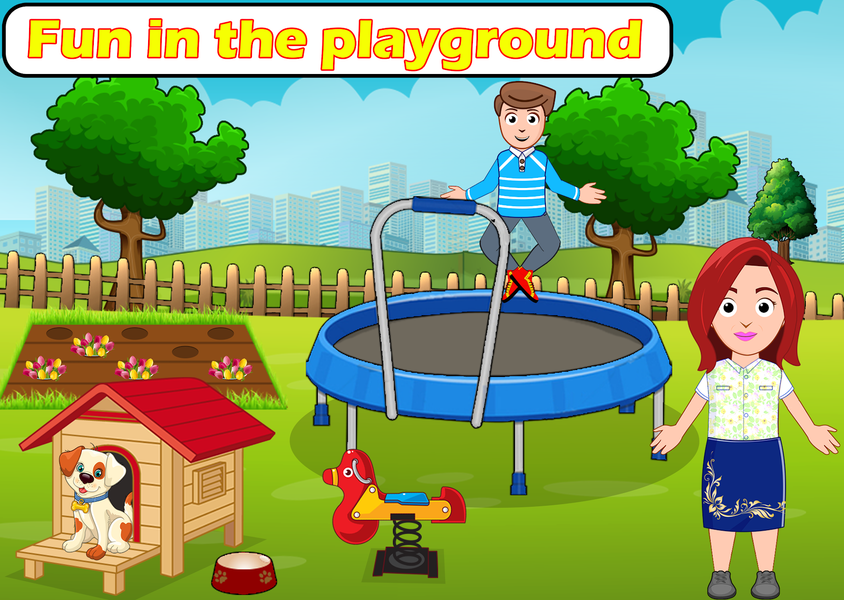 My Home City Town: Family Life - Gameplay image of android game