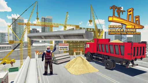 Bridge Builder - Construction Simulator 3D - عکس بازی موبایلی اندروید