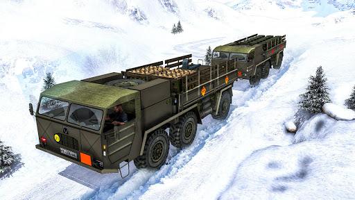 US Army Truck Driver Off-Road Driving Simulator - عکس بازی موبایلی اندروید