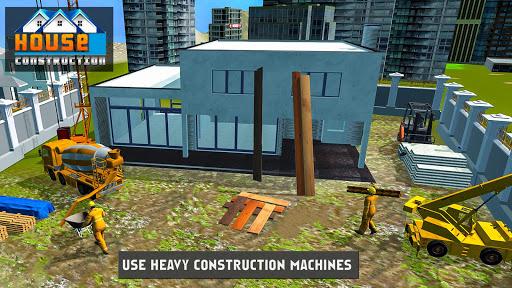 House Construction Games - City Builder Simulator - Gameplay image of android game