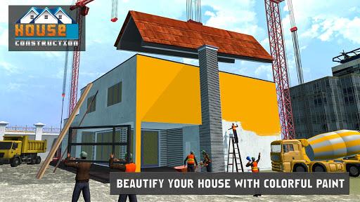 House Construction Games - City Builder Simulator - Gameplay image of android game