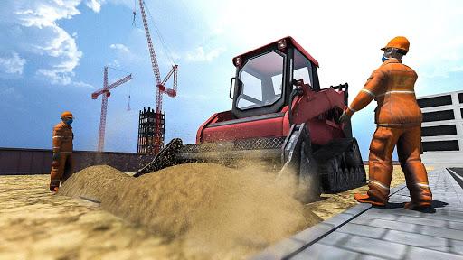 Heavy Excavator Construction Zone Site Excavation - عکس بازی موبایلی اندروید