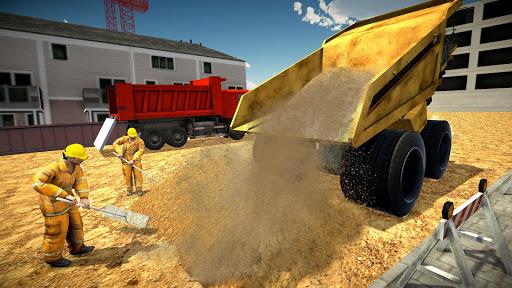 Heavy Excavator Construction Zone Site Excavation - عکس بازی موبایلی اندروید