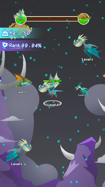 Dragon Evo - Gameplay image of android game