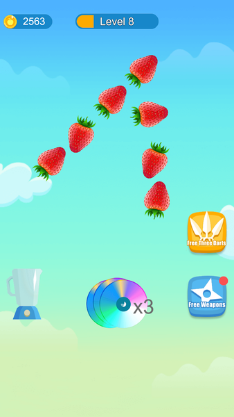 Fruit Slice 2022 - Gameplay image of android game
