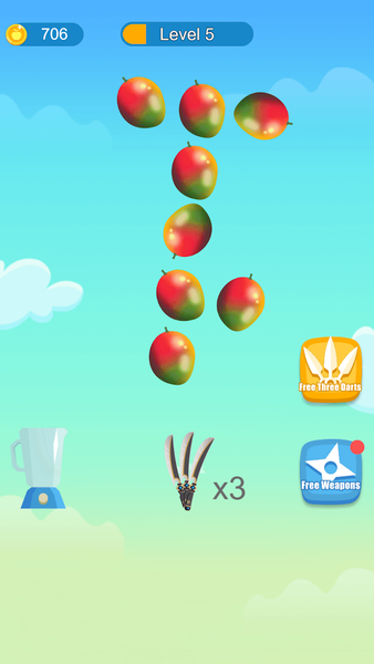 Fruit Slice 2022 - Gameplay image of android game