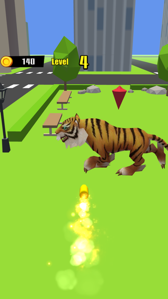 Snipe Dino - Gameplay image of android game