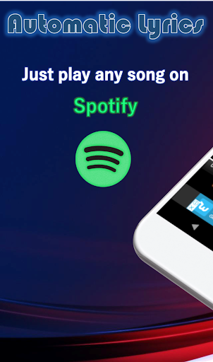 Automatic Lyrics Finder - Image screenshot of android app