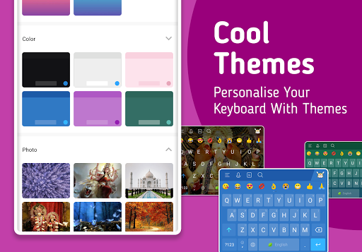 Mint Keyboard - Stickers, Font - عکس برنامه موبایلی اندروید