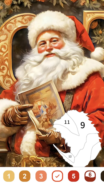 Christmas Color -Painting Book - عکس بازی موبایلی اندروید