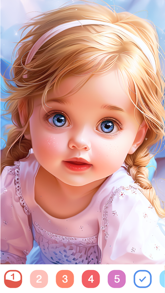 Cute Color - Color by Number - عکس بازی موبایلی اندروید