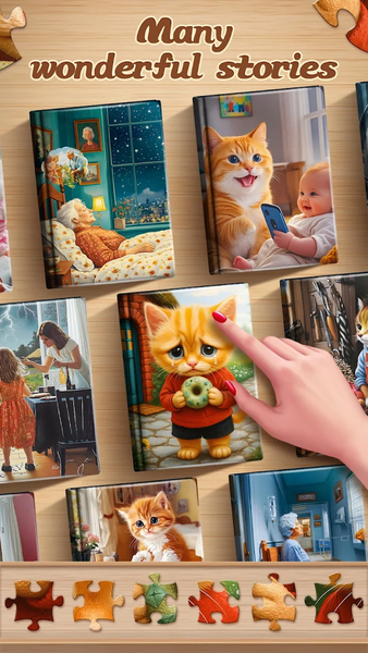Jigsaw Puzzles – Jigsaw Story - عکس بازی موبایلی اندروید